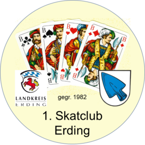 Logo 1. Skatclub im Landkreis Erding